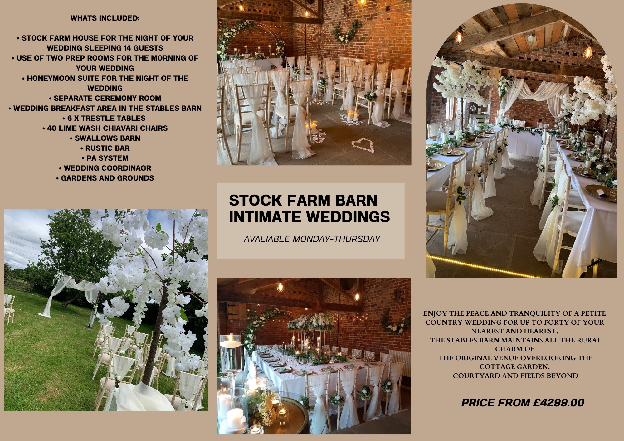 Intimate Wedding